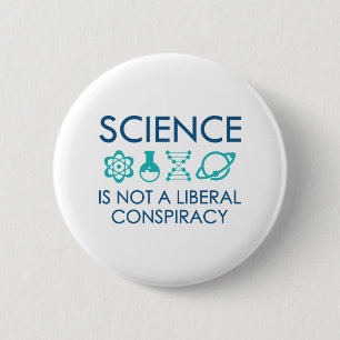Badge Rond 5 Cm Science
