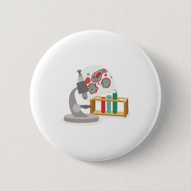 Badge Rond 5 Cm Science de la biologie (Devant)