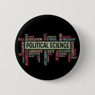 Badge Rond 5 Cm Science politique