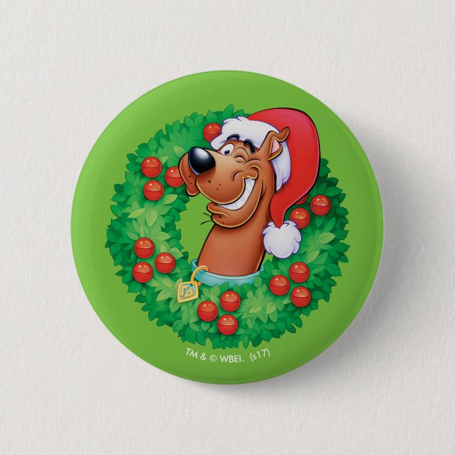 Badge Rond 5 Cm Scooby (Devant)
