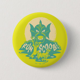 Badge Rond 5 Cm Scooby-Doo Courez Scoob !