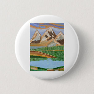 Badge Rond 5 Cm Scottish Highlands 3