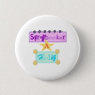 Badge Rond 5 Cm Scrapbooker un Holic