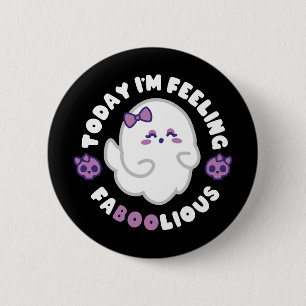 Badge Rond 5 Cm Se sentir fabuleux