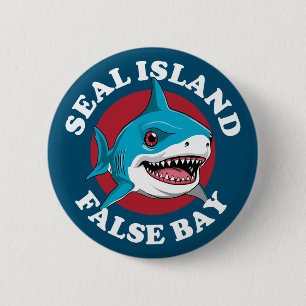 Badge Rond 5 Cm Seal Island False Bay - Plongée sous-marine avec r