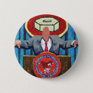 Badge Rond 5 Cm Secrétaire de la défense de Zomblandia !