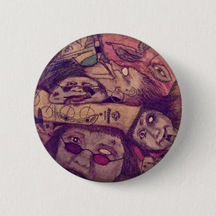 Badge Rond 5 Cm Section de klaxon