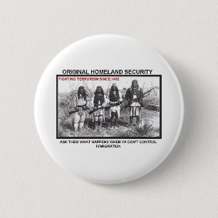 Badge Rond 5 Cm Sécurité de patrie 1492