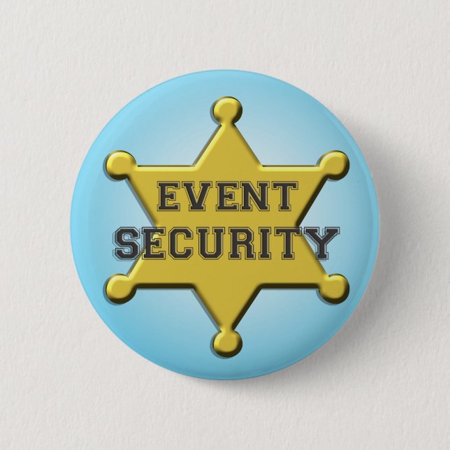 BADGE ROND 5 CM SÉCURITÉ D'ÉVÉNEMENT (Devant)
