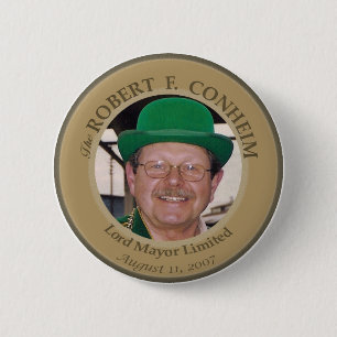 Badge Rond 5 Cm Seigneur maire Limited Pin