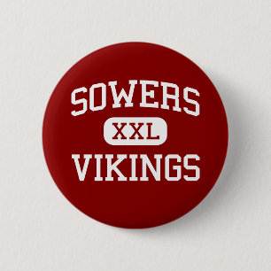 Badge Rond 5 Cm Semeurs - Vikings - milieu - Huntington Beach