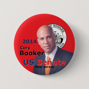 Badge Rond 5 Cm Sénat 2014 d'agent de réservations