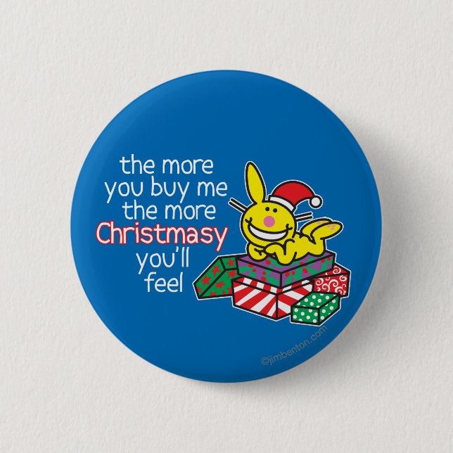 Badge Rond 5 Cm Sensation Christmasy (Devant)
