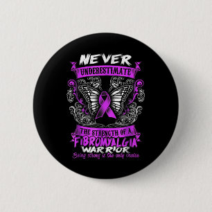 Badge Rond 5 Cm Sensibilisation à la fibromyalgie 4