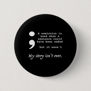 Badge Rond 5 Cm Sensibilisation à la prévention