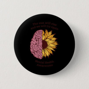 Badge Rond 5 Cm Sensibilisation à la santé 2