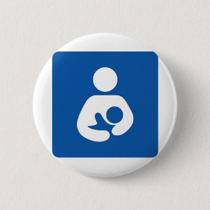 Badge Rond 5 Cm Sensibilisation à l'allaitement maternel