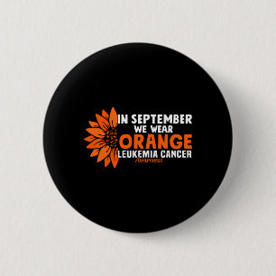 Badge Rond 5 Cm Sensibilisation au cancer de la leucémie en septem