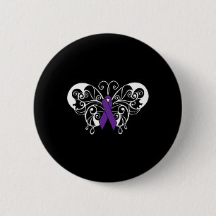 Badge Rond 5 Cm Sensibilisation au cancer pancréatique Beurre à ru
