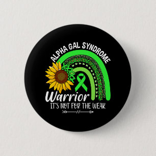 Badge Rond 5 Cm Sensibilisation au syndrome de Gal Alpha