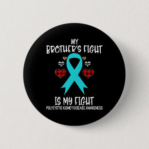 Badge Rond 5 Cm Sensibilisation aux maladies du rein Le combat de 