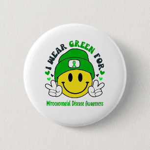 Badge Rond 5 Cm Sensibilisation aux maladies mitochondriales Souti