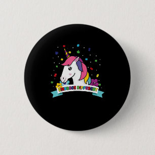 Badge Rond 5 Cm Sensibilisation sur l'autisme - Embrassez différen