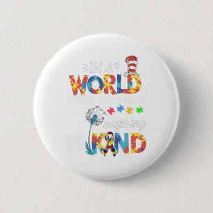 Badge Rond 5 Cm Sensibilisation sur l'autisme Pourquoi convient-il