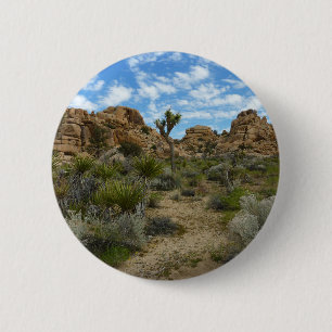 Badge Rond 5 Cm Sentier de la boucle de Barker Dam au Parc nationa