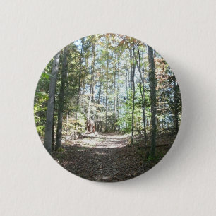 Badge Rond 5 Cm Sentier de randonnée appalachien