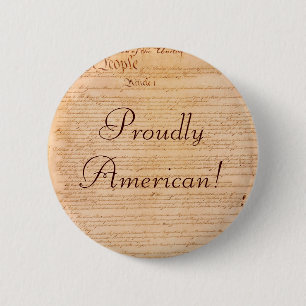 Badge Rond 5 Cm Série CONSTITUTION américaine