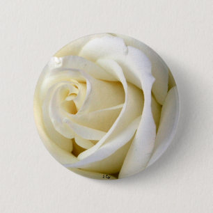 Badge Rond 5 Cm S'est levé le blanc
