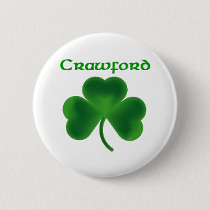 Badge Rond 5 Cm Shamrock de Crawford