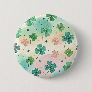Badge Rond 5 Cm Shamrock Stickers