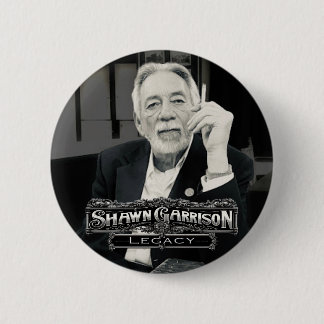 Badge Rond 5 Cm Shawn Garrison - Portrait - Héritage - Bouton