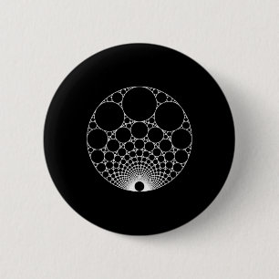 Badge Rond 5 Cm Sheldon Ringard Prof de Géométrie de Gasket Apollo