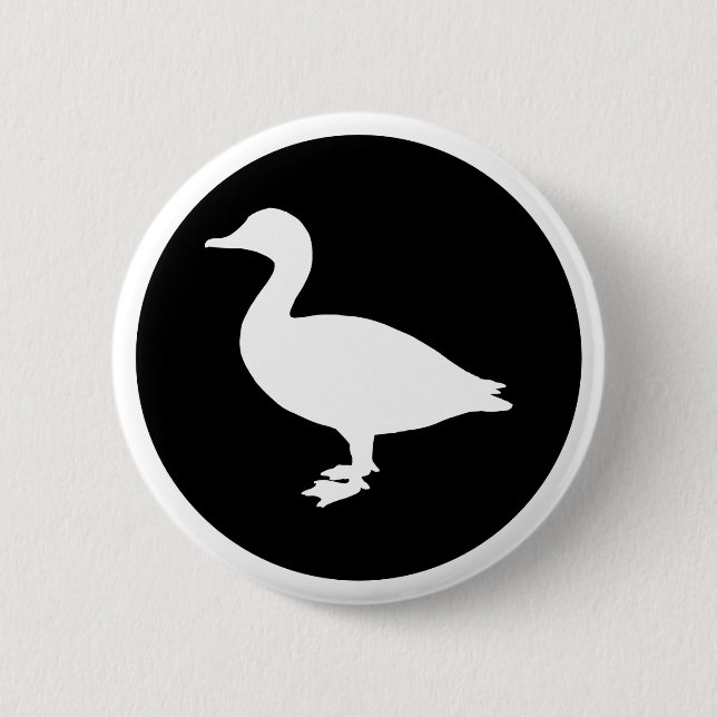 Badge Rond 5 Cm Sheldrake Duck (Devant)