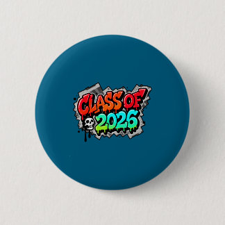 Badge Rond 5 Cm Shirt Class Graduation Graffiti Streetwear Drip