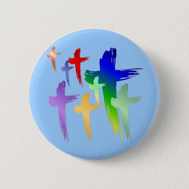 Badge Rond 5 Cm SHIRT_manycrosses (Devant)