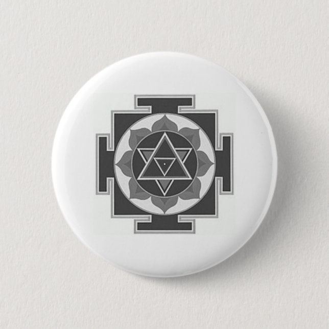 BADGE ROND 5 CM SHIVA YANTRA (Devant)