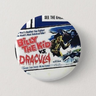 Badge Rond 5 Cm Shockorama Billy l'enfant contre le bouton de