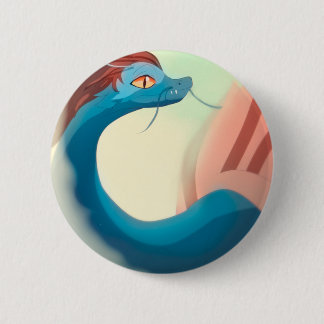Badge Rond 5 Cm Shussebora Japonais Mythologie Dragon Dessin