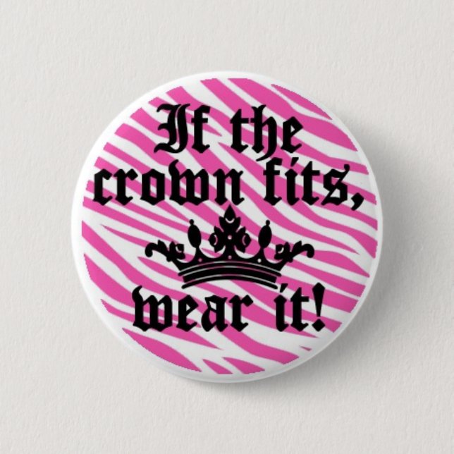 Badge Rond 5 Cm Si la couronne s'adapte ..... (Devant)
