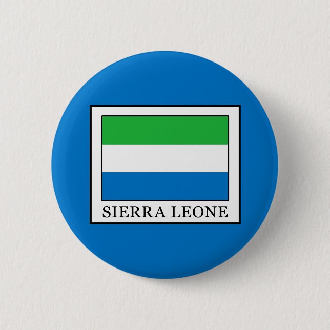 Badge Rond 5 Cm Sierra Leone (Devant)