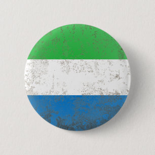 Badge Rond 5 Cm Sierra Leone