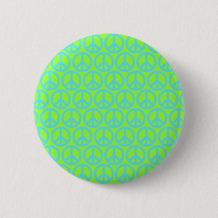 Badge Rond 5 Cm Signes de paix