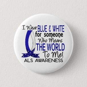 Badge Rond 5 Cm Signifie le monde à moi SAL