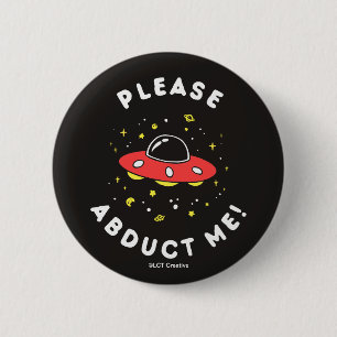 Badge Rond 5 Cm S'il vous plaît M'enlever