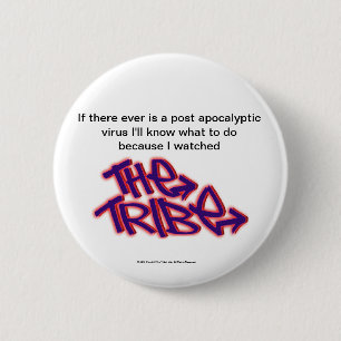 Badge Rond 5 Cm S'il y avait jamais un virus je saurais quoi faire