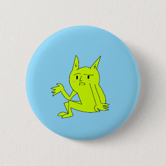 Badge Rond 5 Cm Simple Bouton de Gobelin Assis